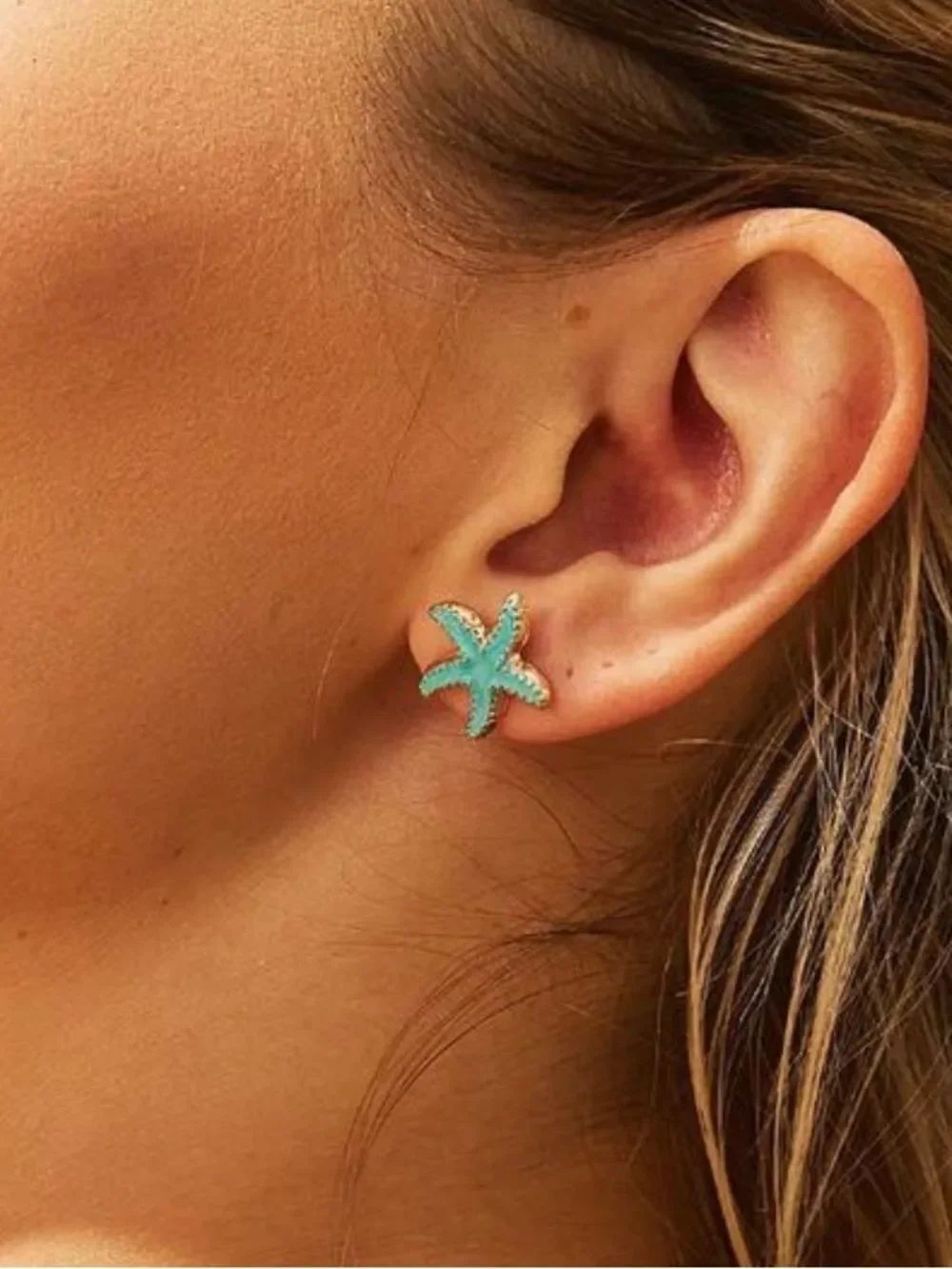 Starfish Stud Earrings N2277
